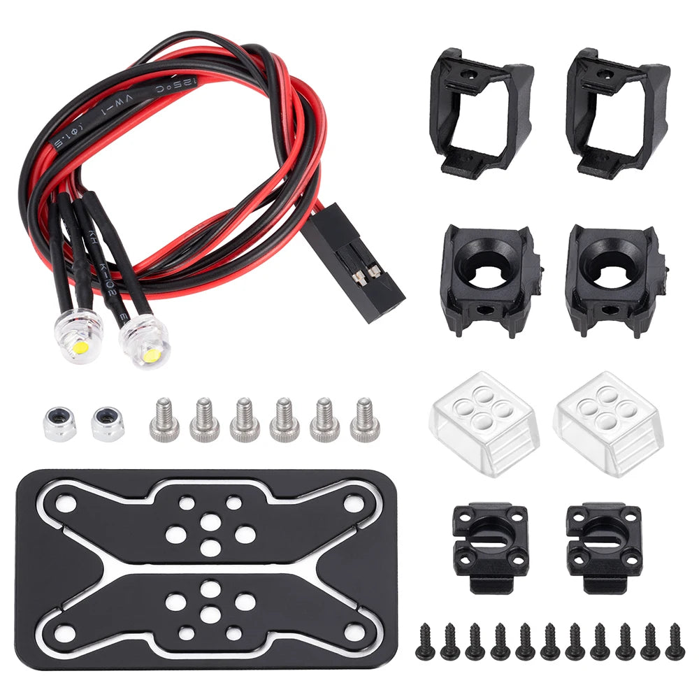 Phares LED AXSPEED 5–7,4 V crawler – vue 7