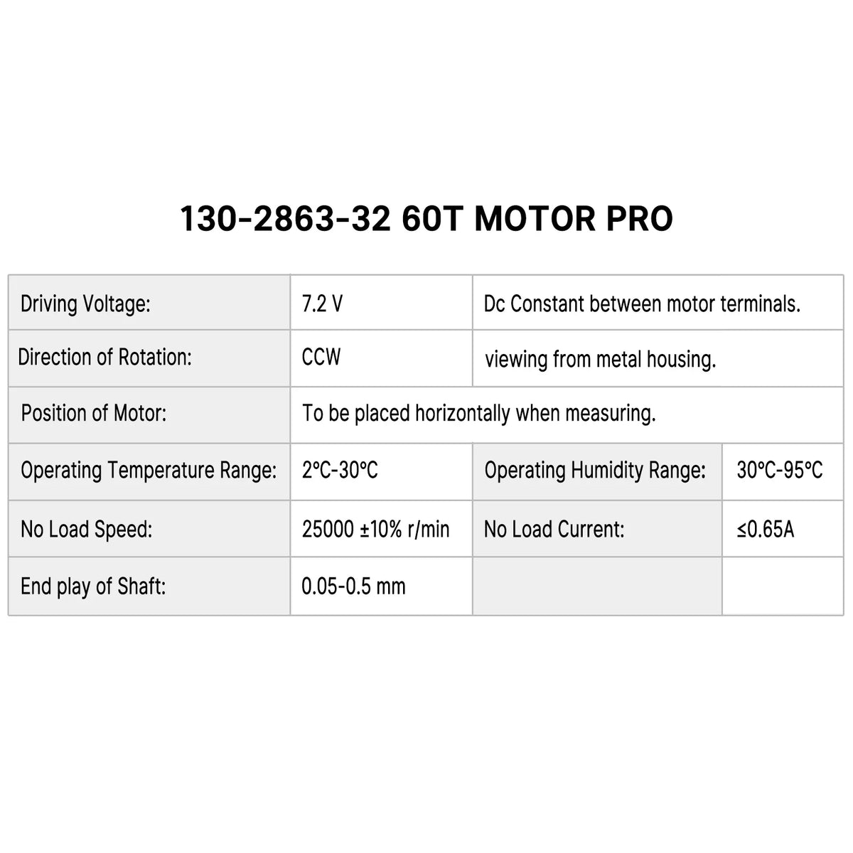 Moteur INJORA 130 avec pignon acier inoxydable pour FCX24