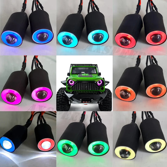 Phares LED AXSPEED 10 à 22 mm pour SCX10 TRX4 TRX6 et D90