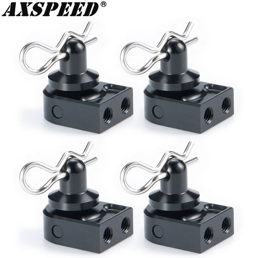Support carrosserie aluminium AXSPEED pour Axial SCX10 PRO 1/10