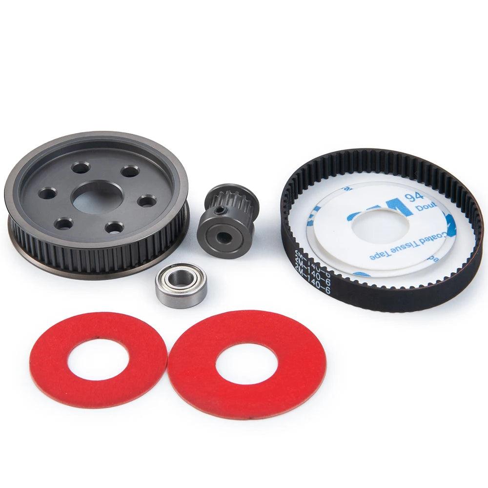 Système transmission courroie 3,17 5 mm Axial SCX10 – détail produit