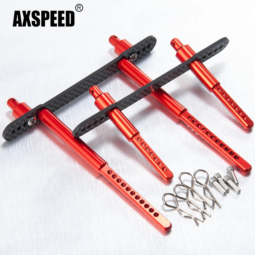 Supports carrosserie AXSPEED avant arrière pour Axial SCX10 II 90046