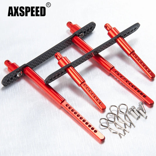 Supports carrosserie AXSPEED avant arrière pour Axial SCX10 II 90046