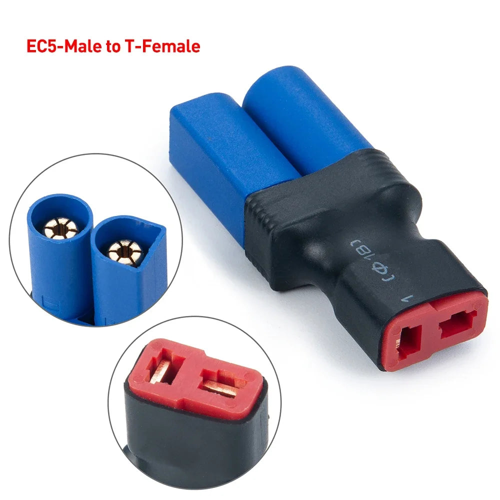 Adaptateurs LiPo AXSPEED EC3 / EC5 / TRX / T-Deans / XT60 – vue complémentaire 15