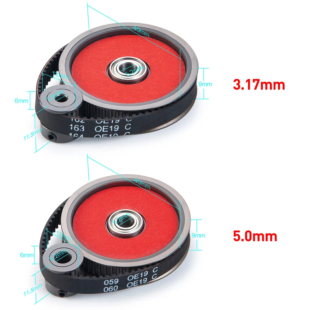Transmission par courroie AXSPEED pour SCX10 Wraith – vue complémentaire