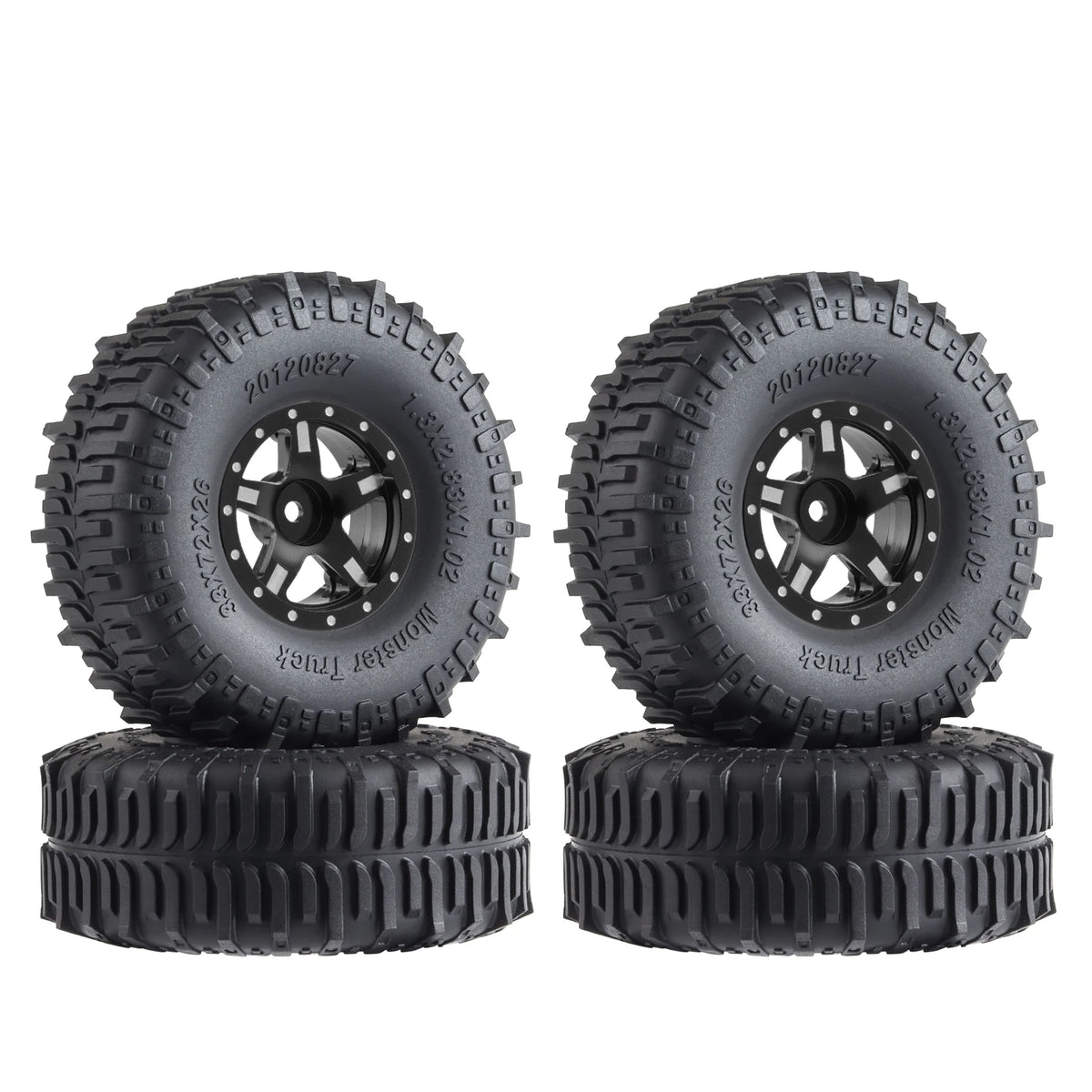 Pneus Swamper 1.3 pour TRX4M et crawler RC – vue produit
