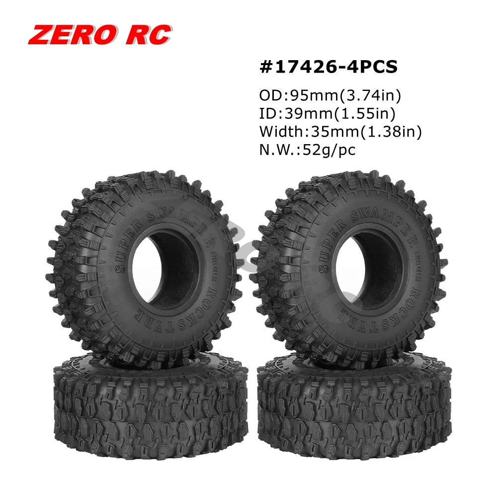 Roues 1.55 pour crawler RC selon variante – vue 8