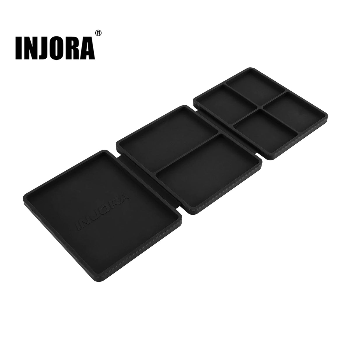 Plateau silicone pliable INJORA 108 x 88 mm pour petites pièces RC