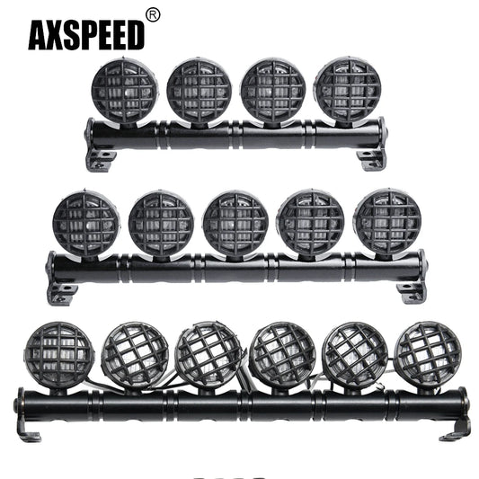 Barre LED blanche AXSPEED 4, 5 ou 6 feux pour SCX10 et TRX4