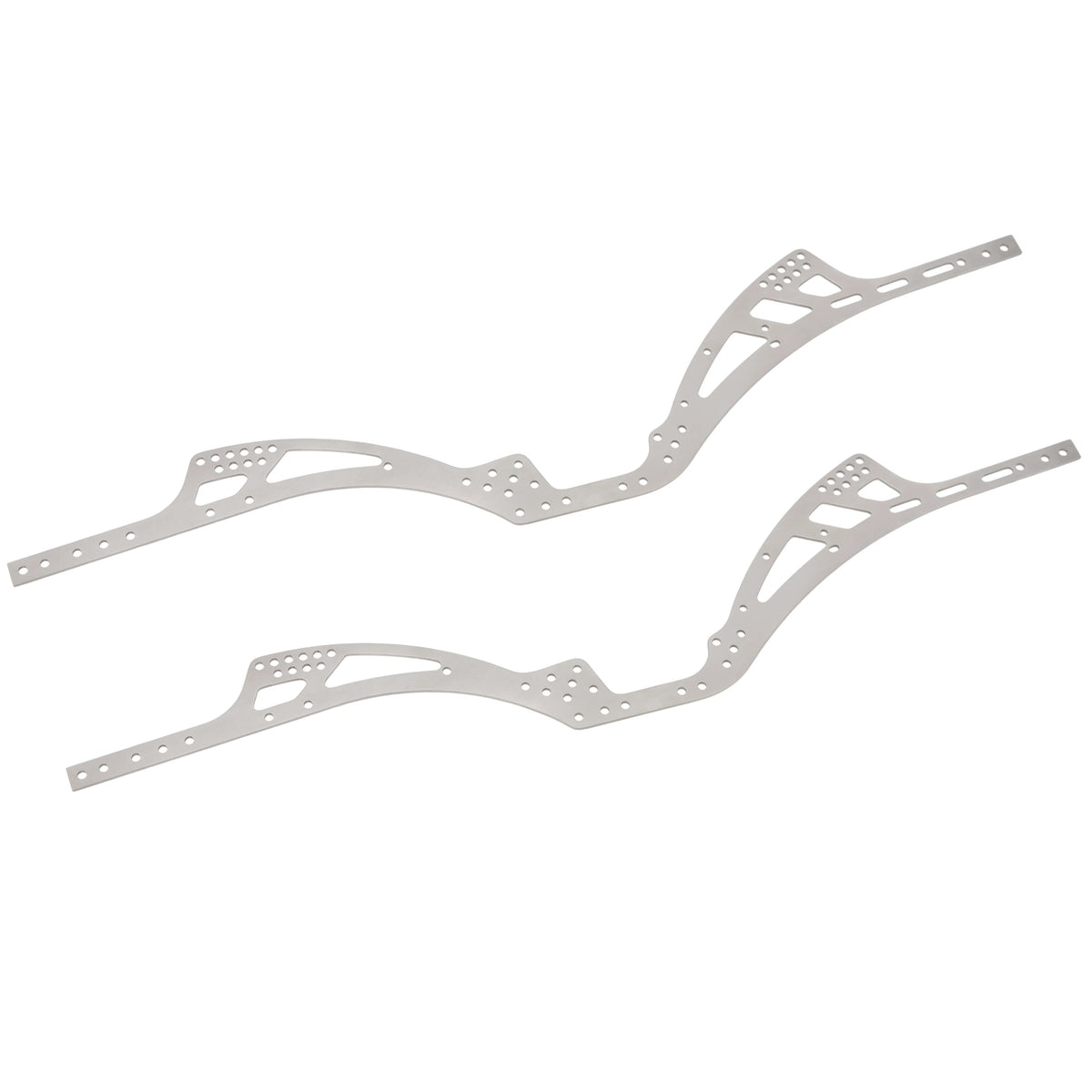 Longerons titane MEUS Racing Gold Rush V2 pour SCX10 Capra – vue complémentaire