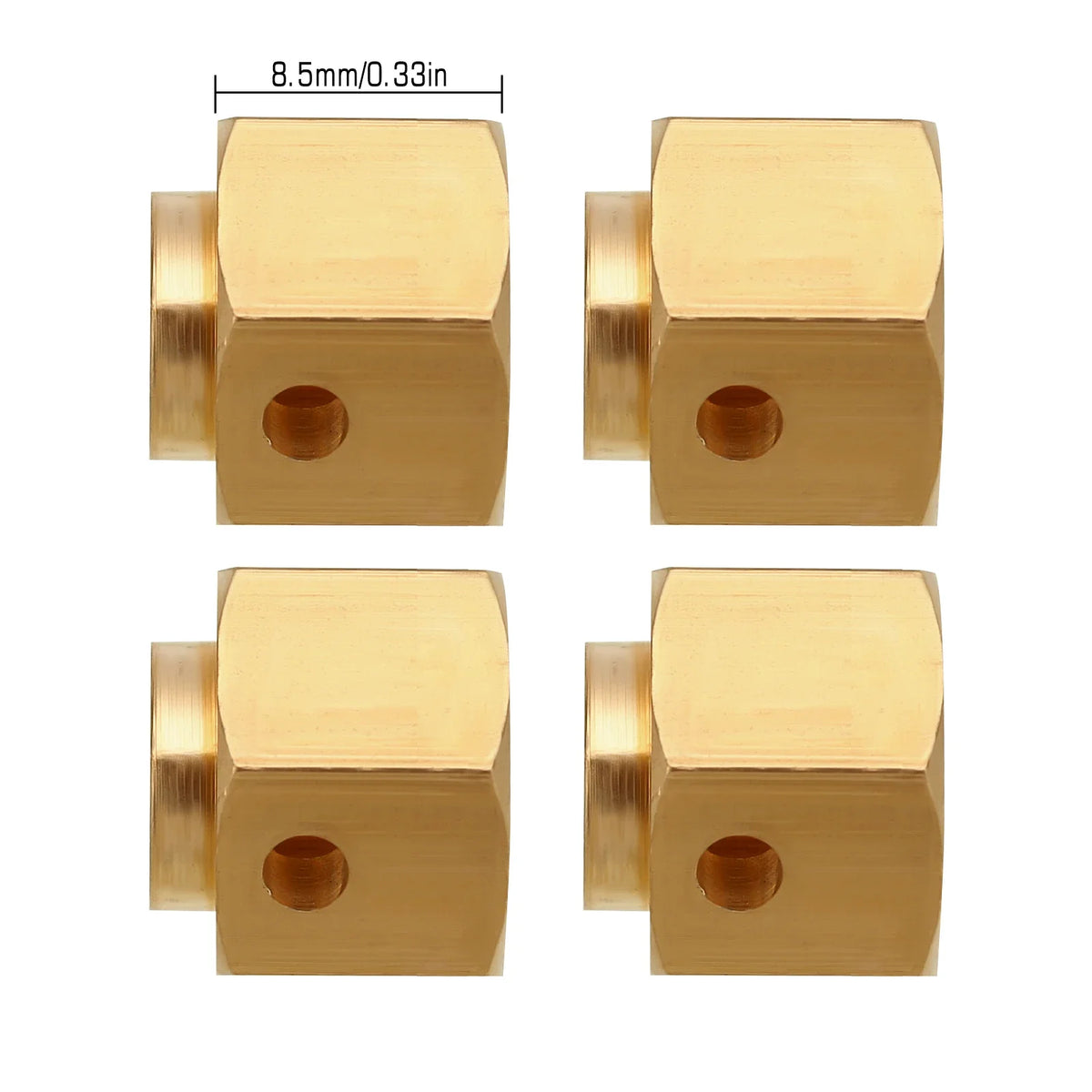 Hexagones 12 mm INJORA 5 à 10 mm pour TRX4 – vue complémentaire