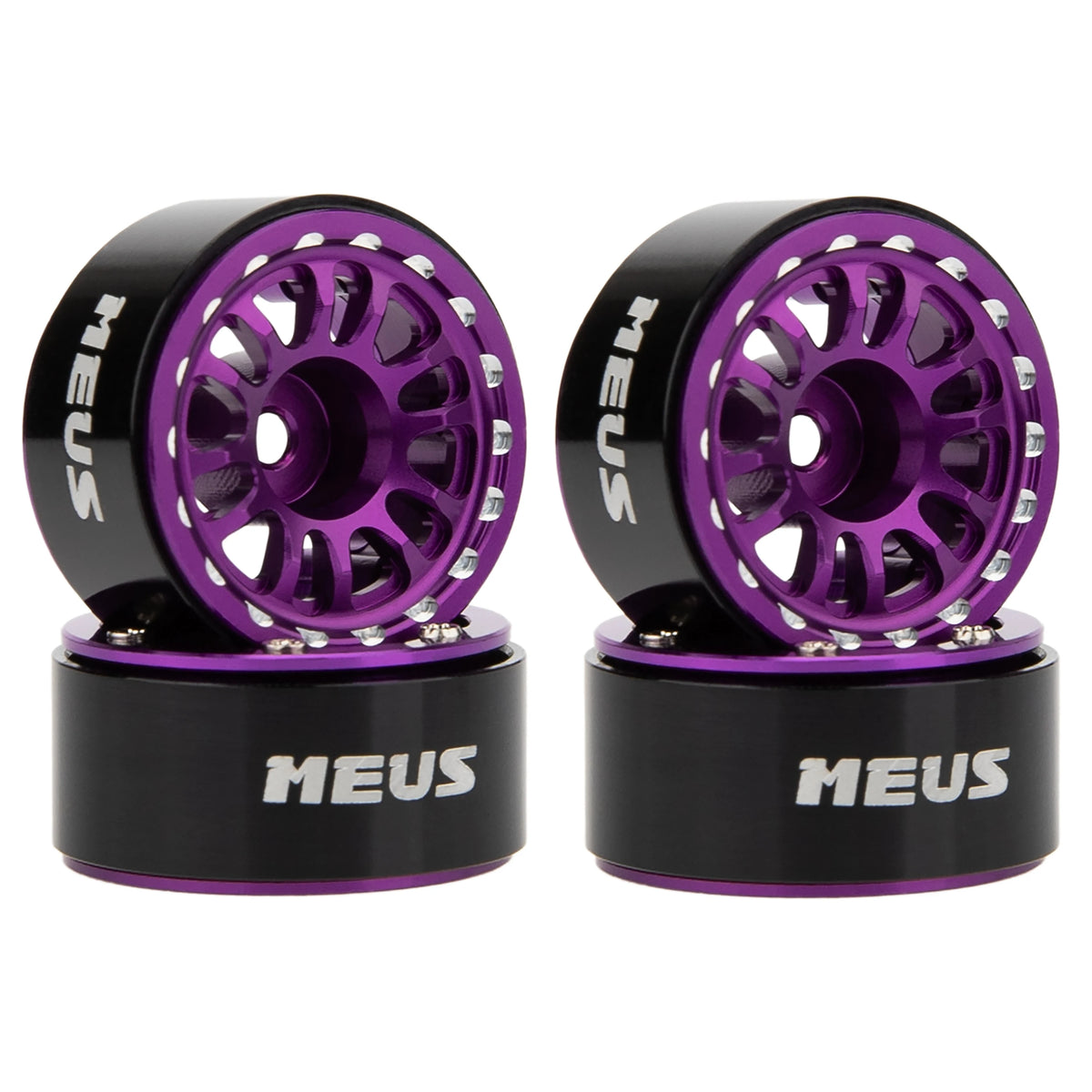 Jantes beadlock MEUS Racing 0.7 aluminium SCX30 Ascent-32 – vue 10
