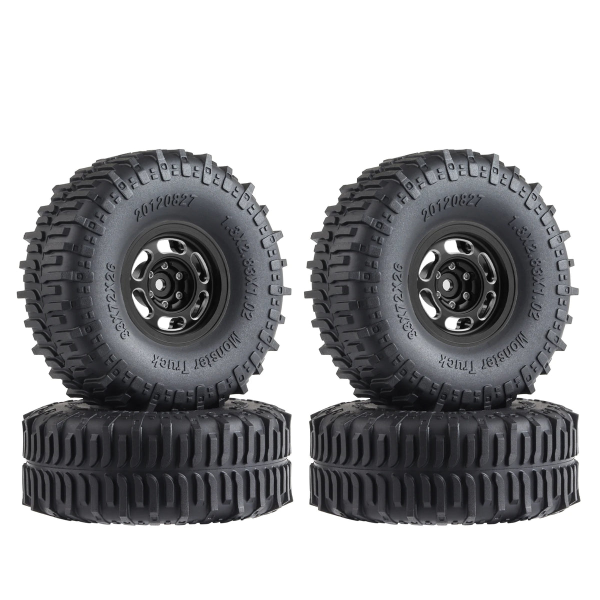 Pneus crawler 1.3 Swamper pour TRX4M – détail produit