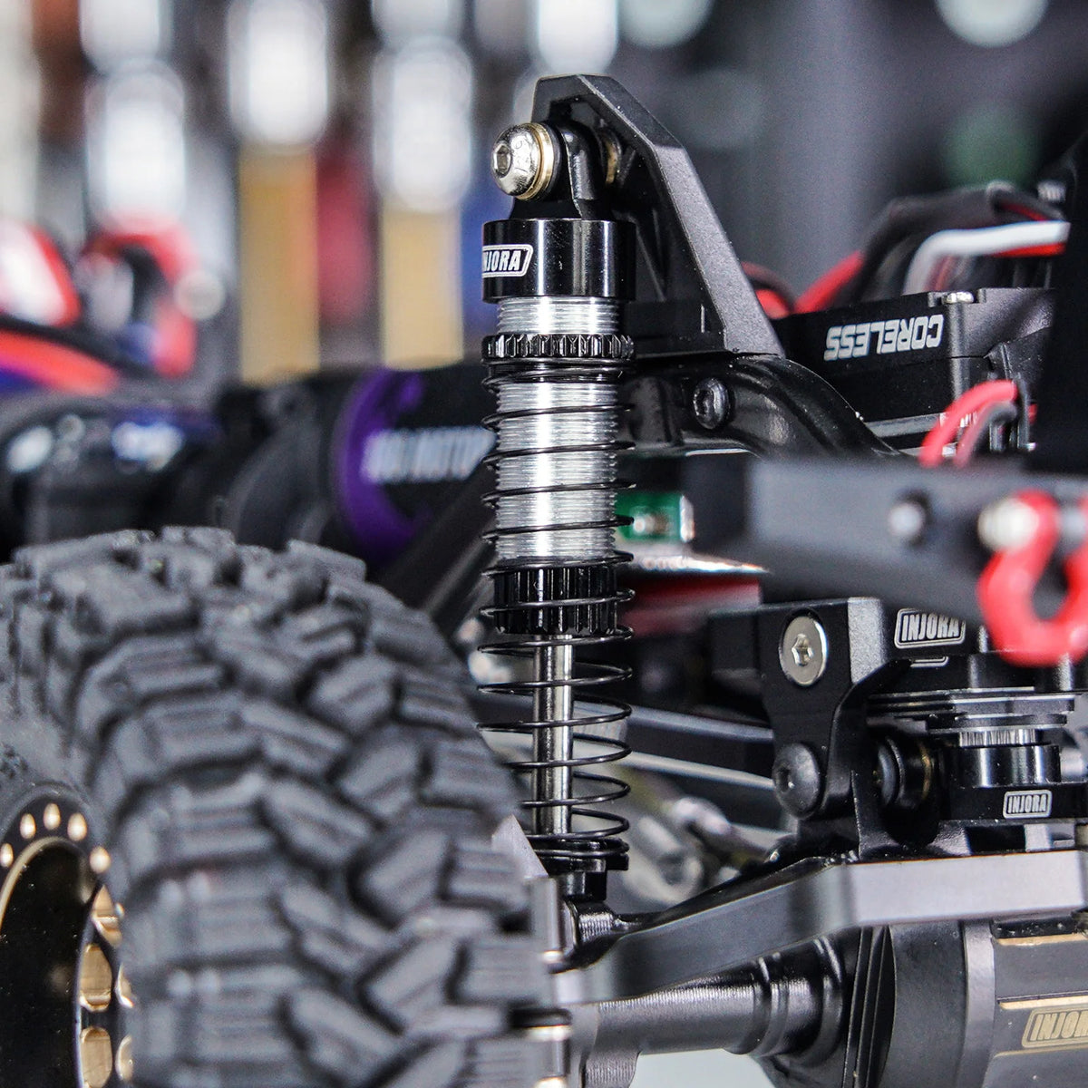 INJORA amortisseurs à huile 59 mm pour Traxxas TRX4M – détail