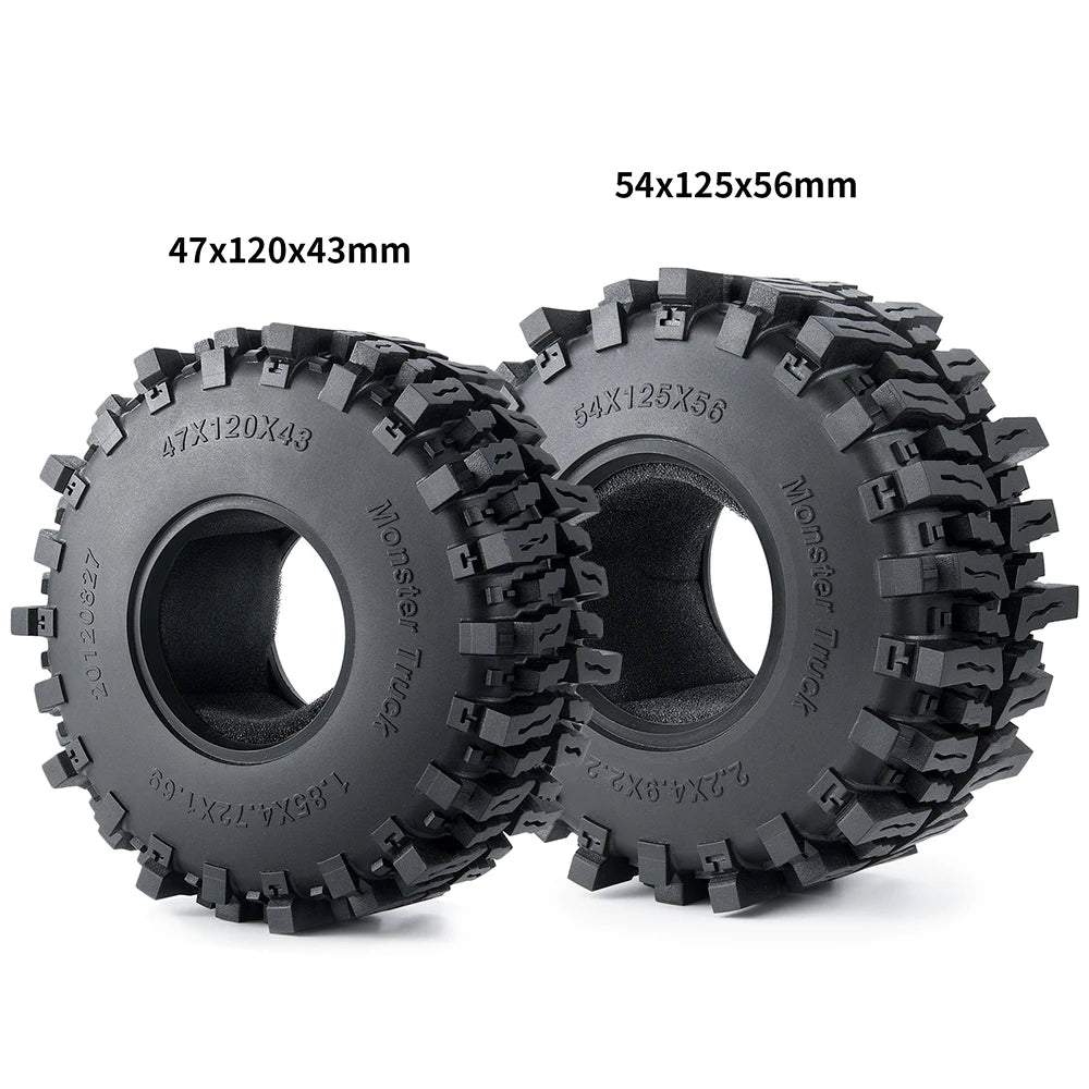 Pneus crawler AXSPEED 1.9 / 2.2 pour SCX10 / Capra / TRX4 / TRX6 – vue 2
