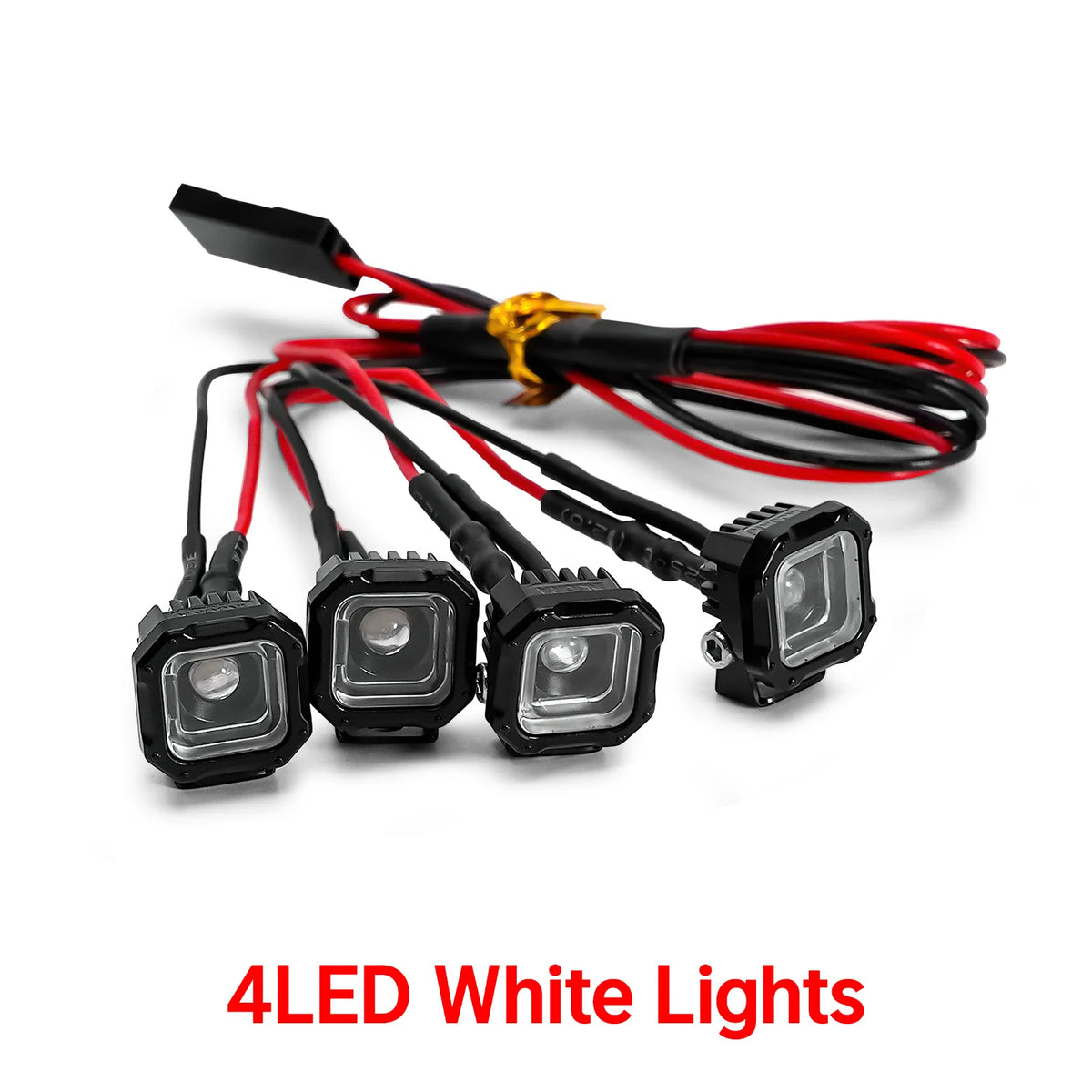 INJORA éclairage LED carré crawler RC 1/18 1/24 – image complémentaire