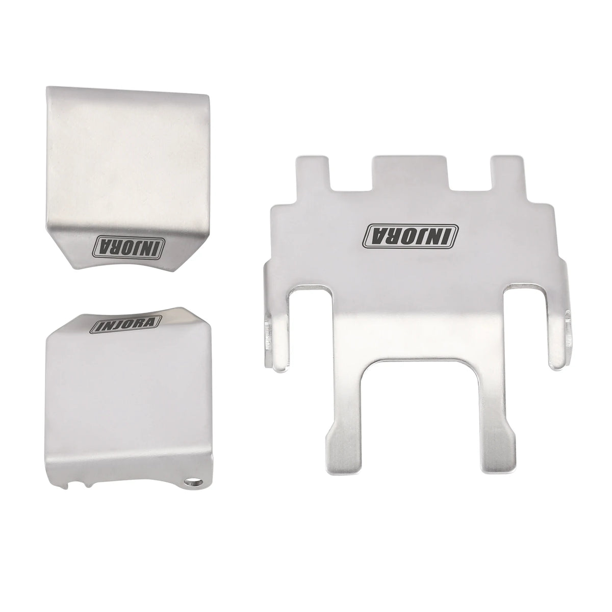 Skid inox INJORA pour crawler TRX4M – vue 7