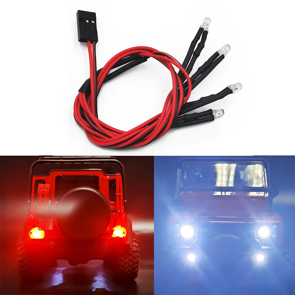 Éclairage LED AXSPEED pour TRX4M Bronco / Defender / K10 – vue 6