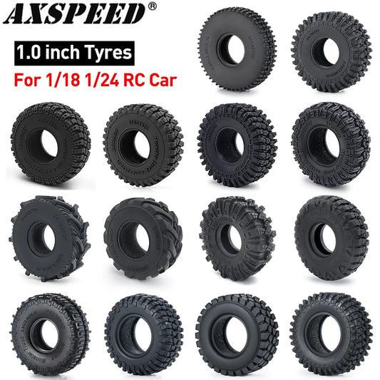 Pneus Mud Terrain AXSPEED 1.0 pouce 50 à 65 mm – lot de 4