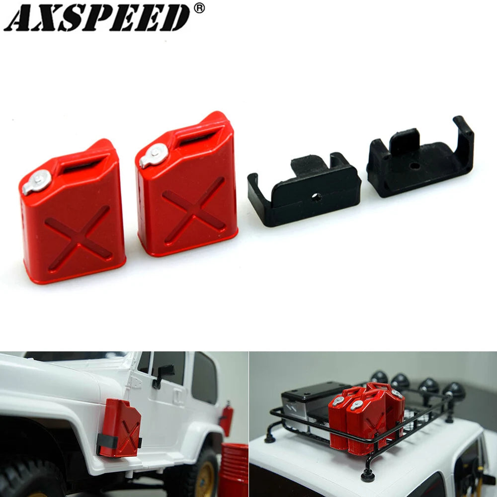 Mini outils décoratifs AXSPEED pour crawler RC 1/10 – vue 2