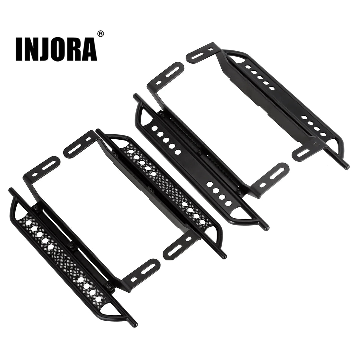 Rock sliders marchepieds métal INJORA pour Traxxas TRX4 1/10