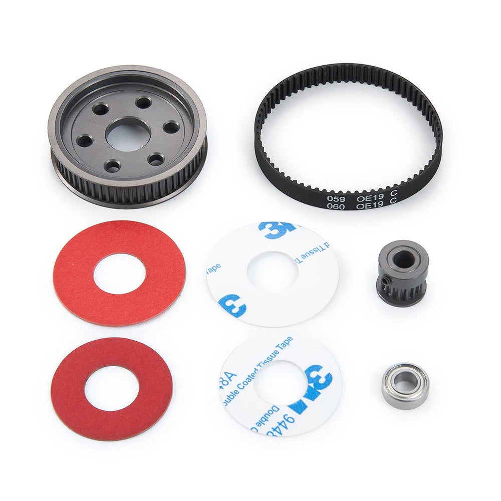 AXSPEED belt drive pour crawler SCX10 Wraith 1/10 – présentation