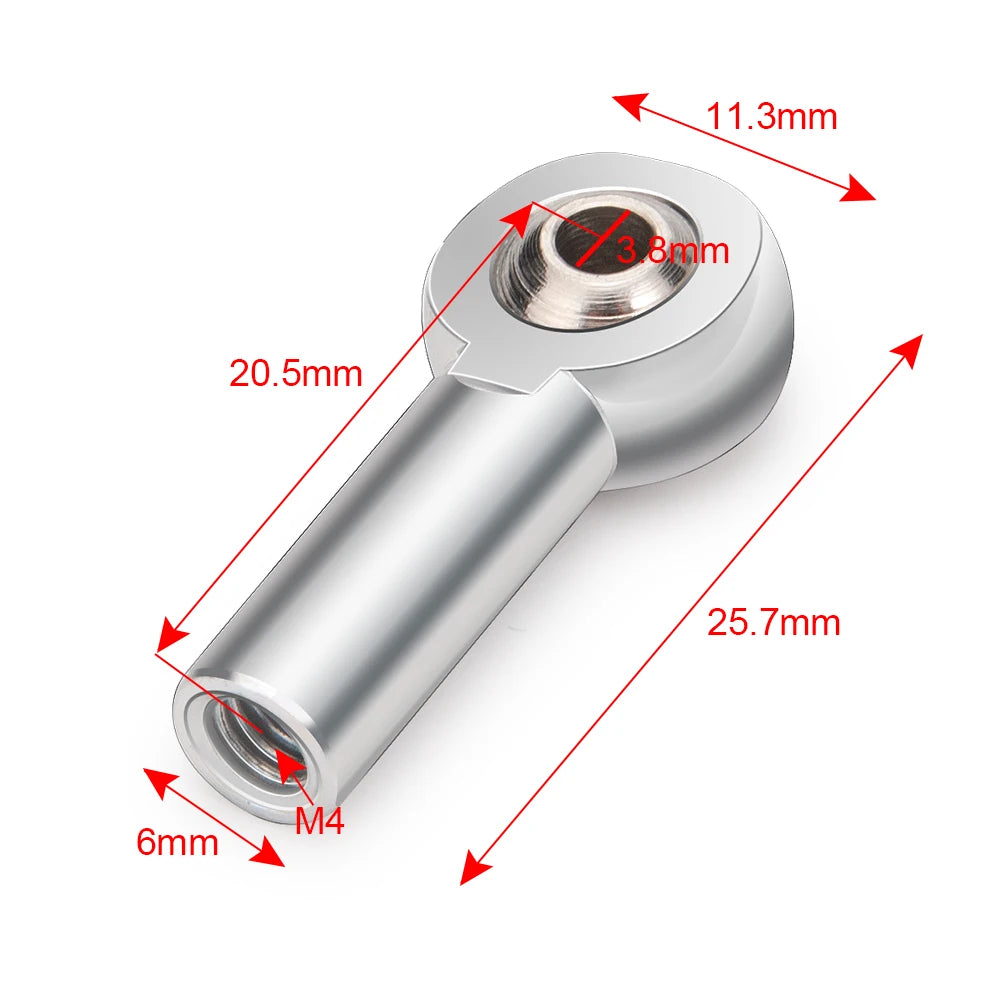 Embouts de biellette M4 aluminium AXSPEED pour SCX10 – vue 7