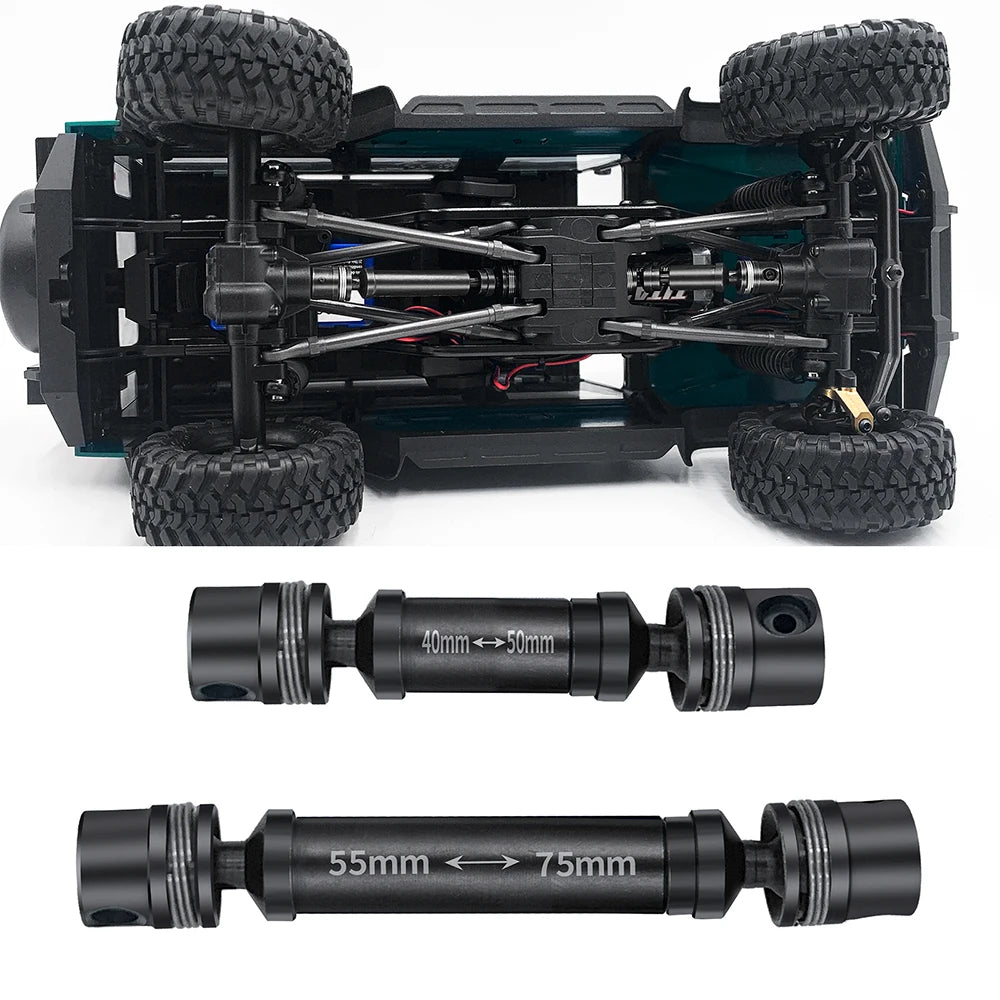 Cardans CVD acier AXSPEED pour TRX4M Bronco / Defender – vue 2