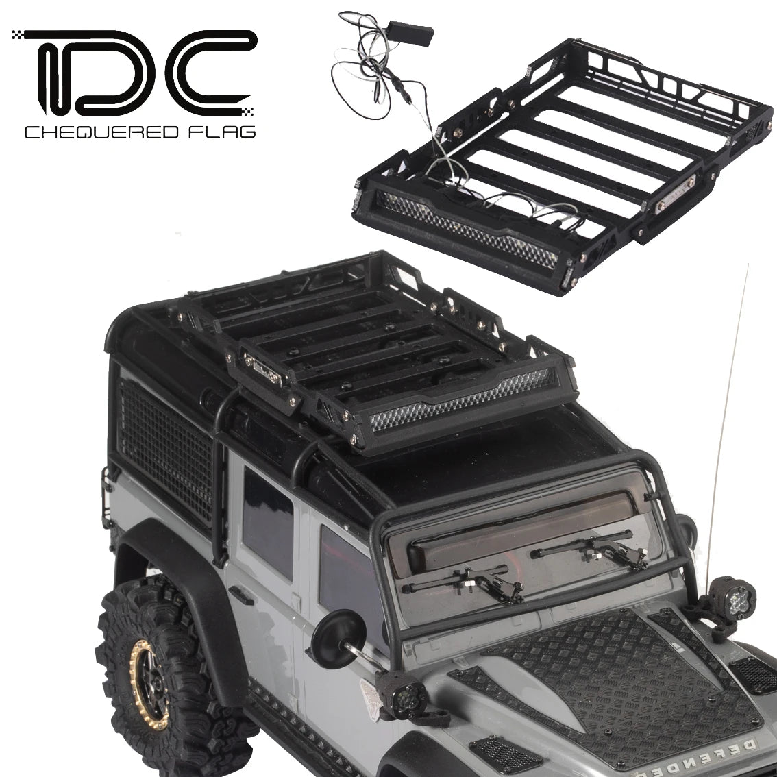 Kit protection décoration TRX4M Defender D90 D110 – vue 14