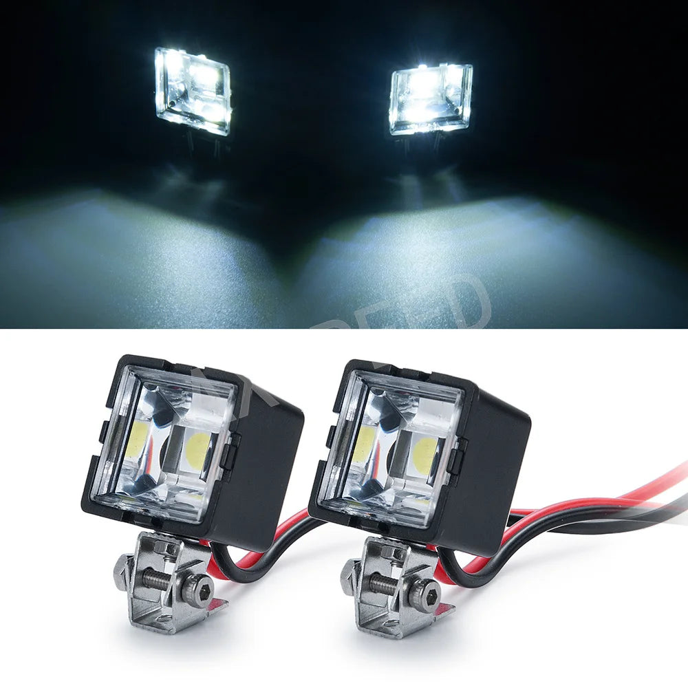 Phares LED blancs AXSPEED pour TRX4 / TRX6 / SCX10 / Wraith 1/10 – vue 2