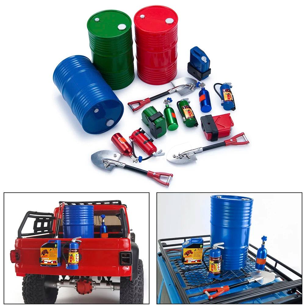 Mini outils décoratifs AXSPEED pour crawler RC 1/10 – vue 3