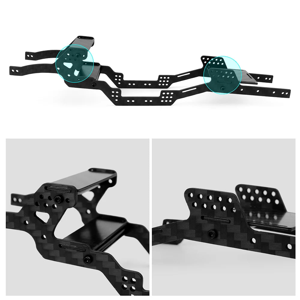 Châssis LCG carbone AXSPEED pour Axial SCX24 – vue 2