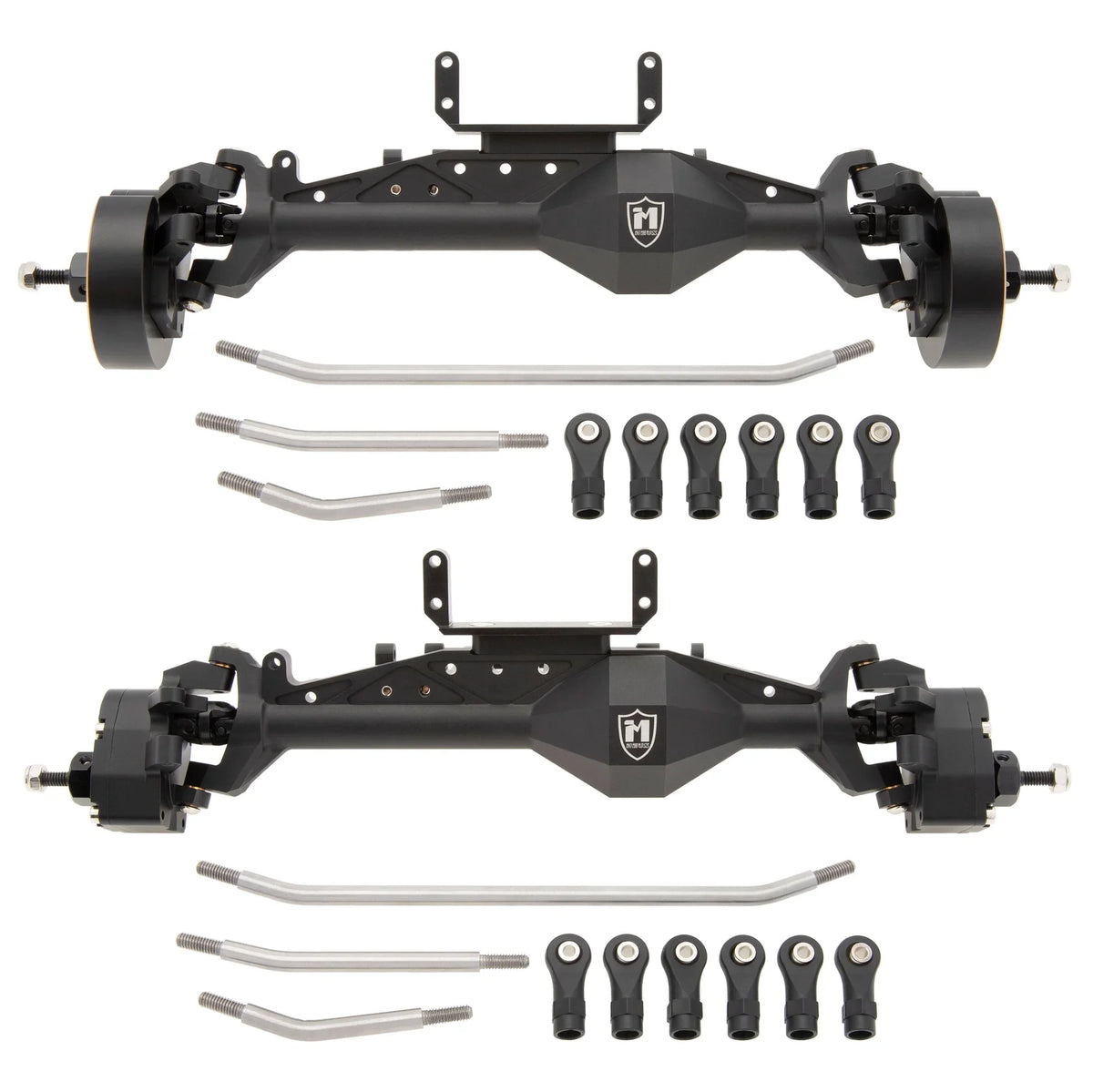 Essieux portiques CVD 3 sections Capra SCX10 – détail produit