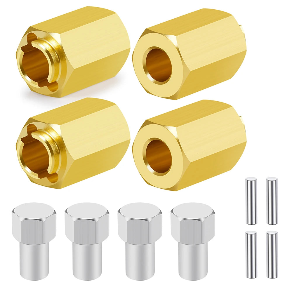 Élargisseurs de roue AXSPEED laiton pour TRX4M – autre vue