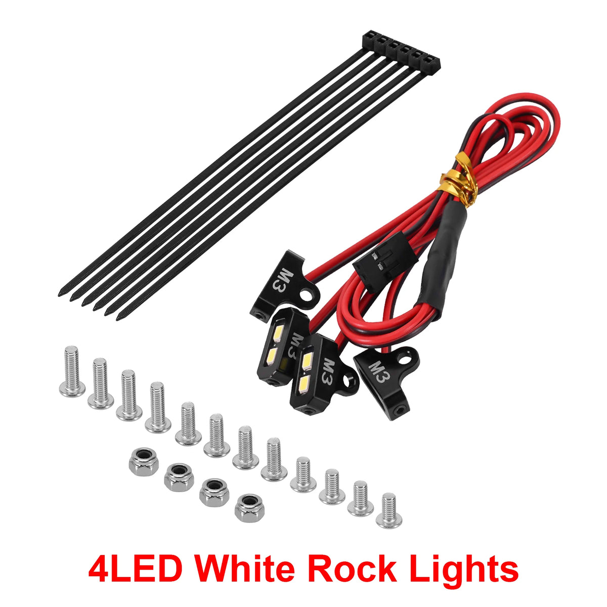 Rock Lights INJORA pour crawler RC – vue 8
