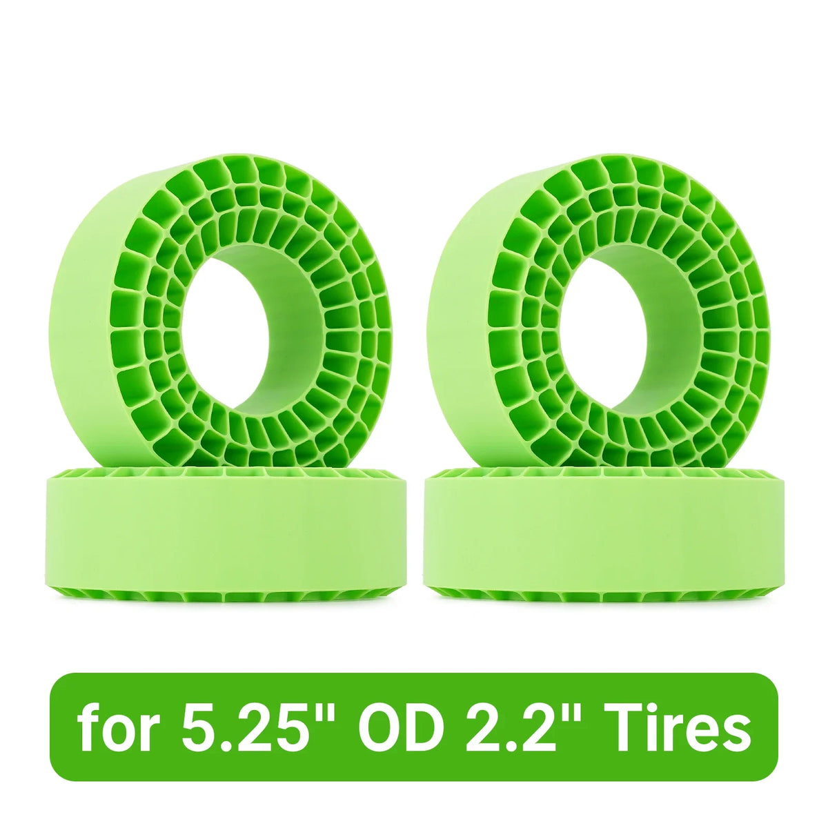 Inserts silicone crawler INJORA 132 à 134 mm – vue complémentaire
