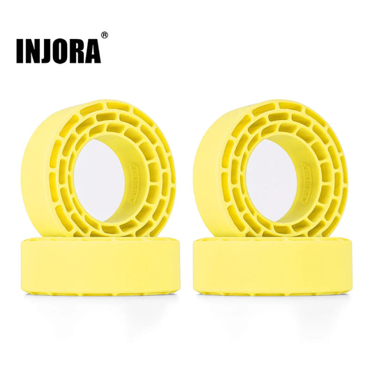 Quatre inserts silicone INJORA 1.3 pour pneus 68 à 72 mm