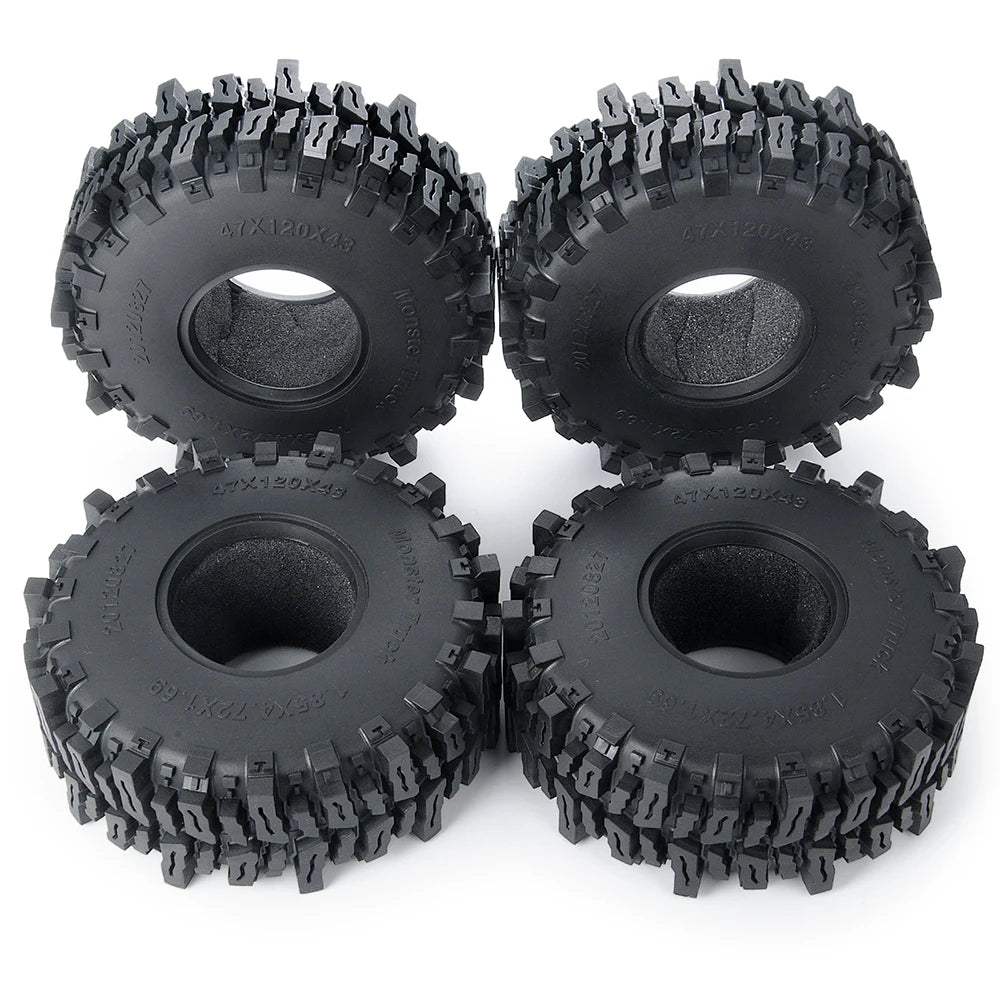Pneus crawler AXSPEED 1.9 / 2.2 pour SCX10 / Capra / TRX4 / TRX6 – vue 4