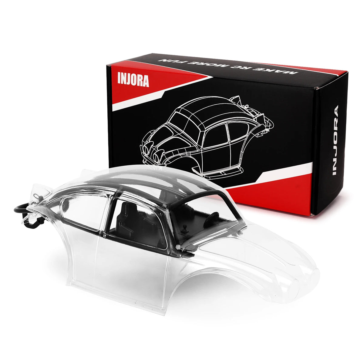 INJORA body BUG18 TRX4M 1/18 – détail