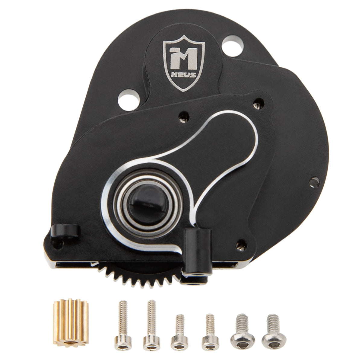 Transmission brushless aluminium MEUS Racing SCX24 AX24 1/24