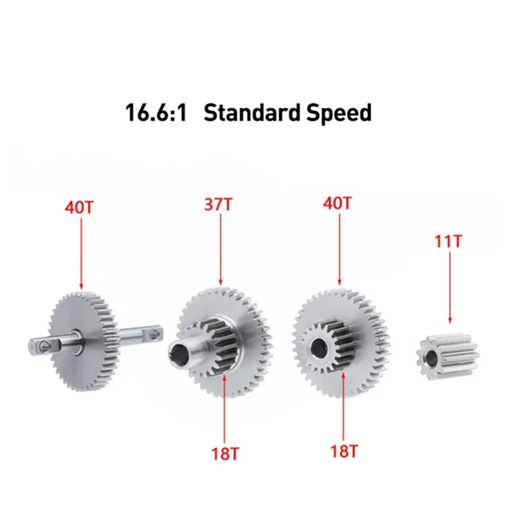 Pignons transmission acier AXSPEED overdrive / underdrive TRX4M – vue 8