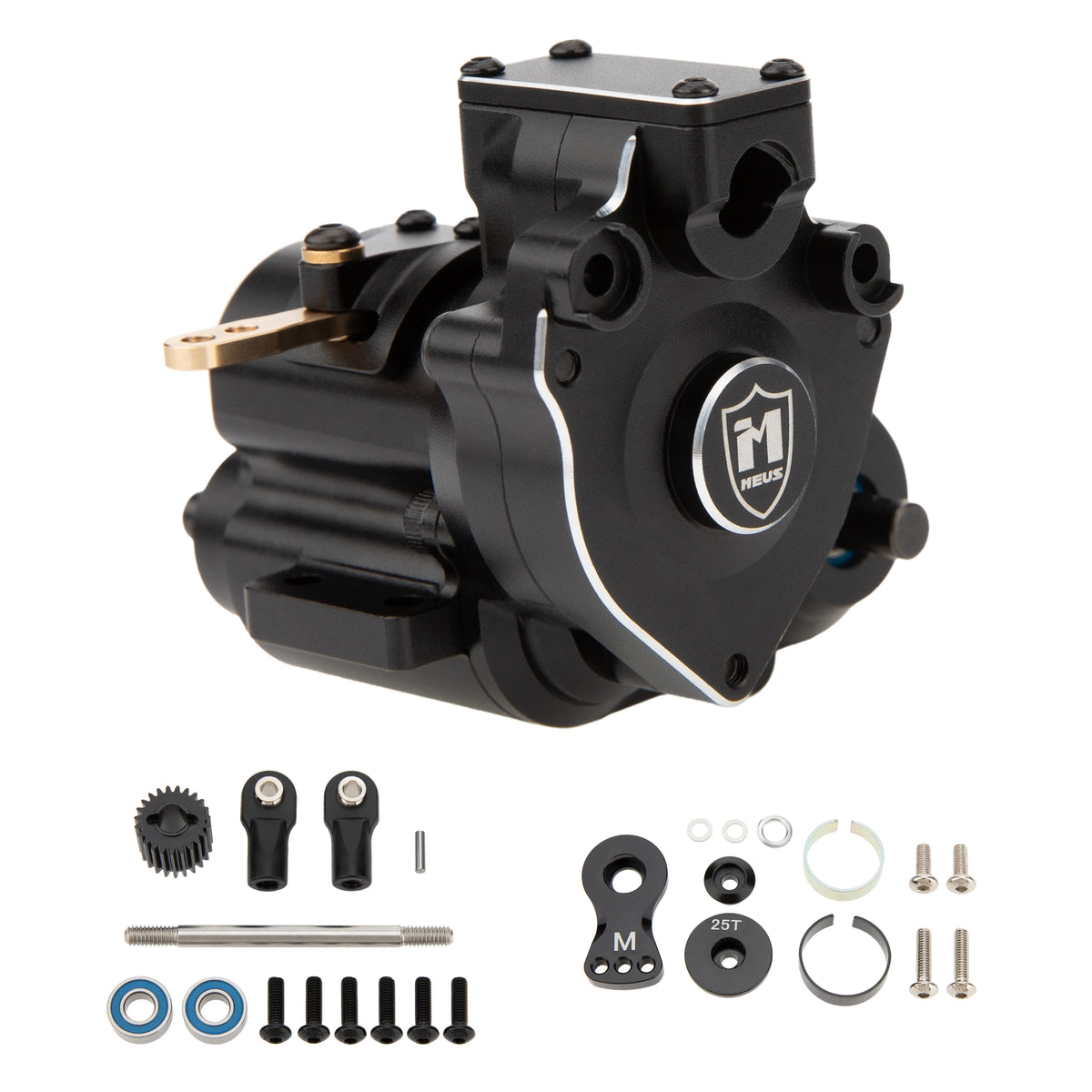 Boîte 2 vitesses MEUS Racing overdrive Vanquish Optic H10 1/10
