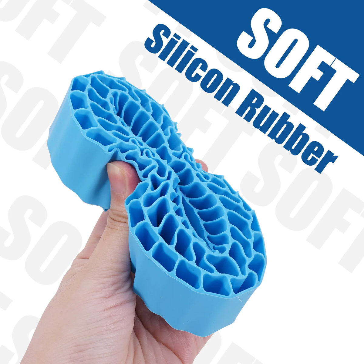 Insert silicone INJORA pour pneu crawler 120–124 mm