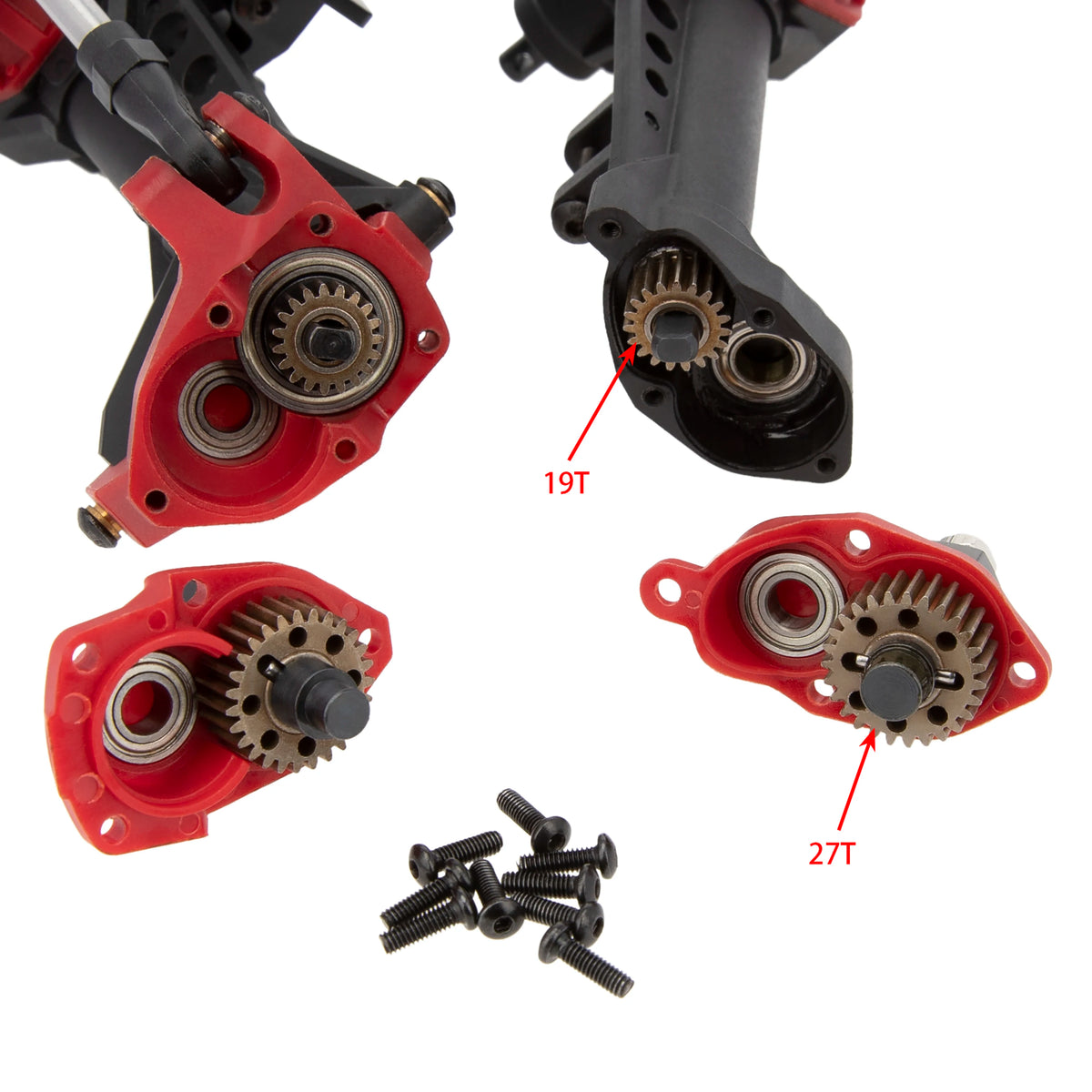 Ponts nylon MEUS pour Axial SCX10 II – présentation