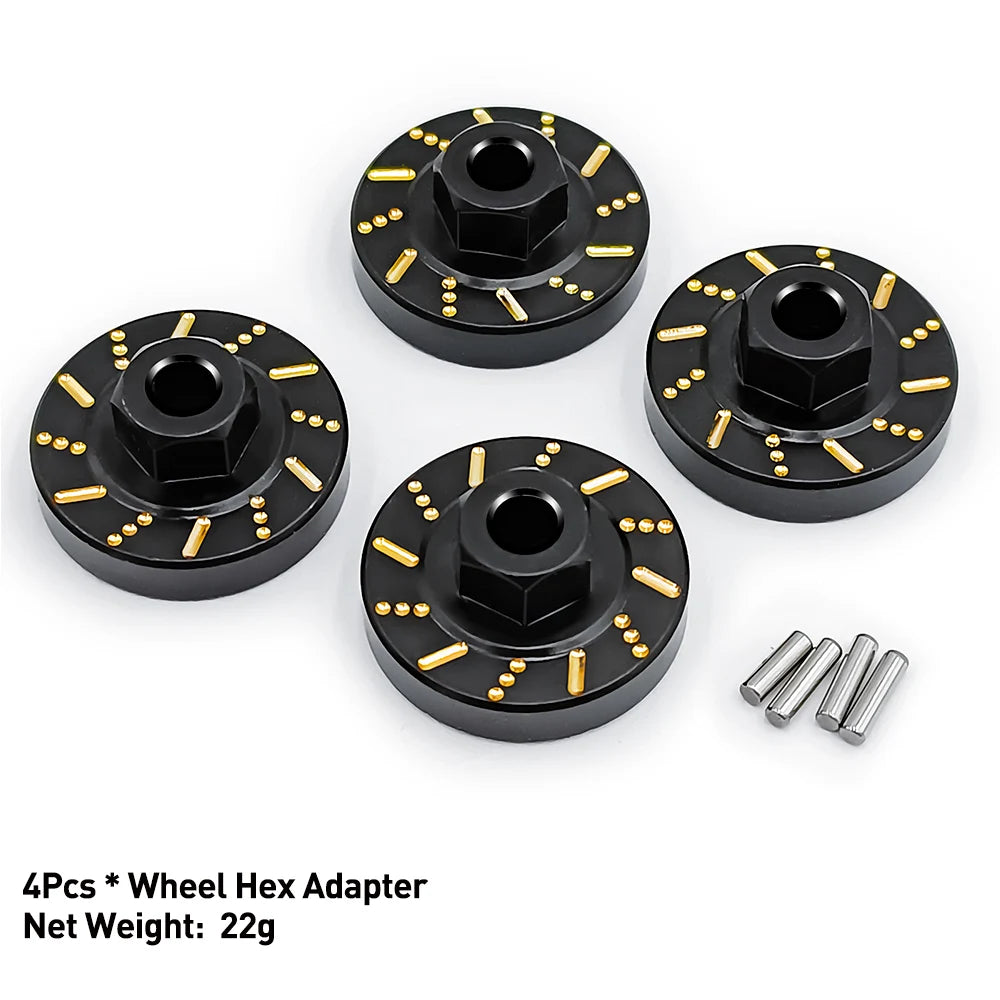 Pièces lestées laiton AXSPEED TRX4M 1/18 – vue 27
