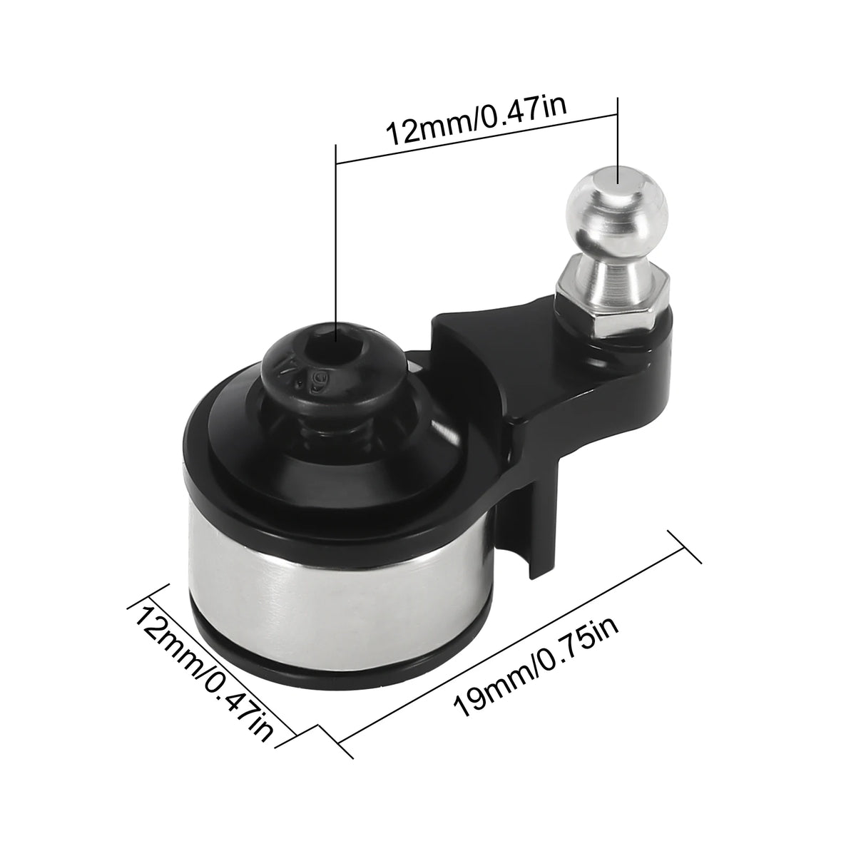 Palonnier servo INJORA aluminium 25T réglable pour TRX4 TRX6 – vue complémentaire