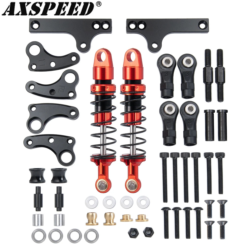 Kit suspension cantilever AXSPEED pour SCX10 90046 et TRX4 Bronco