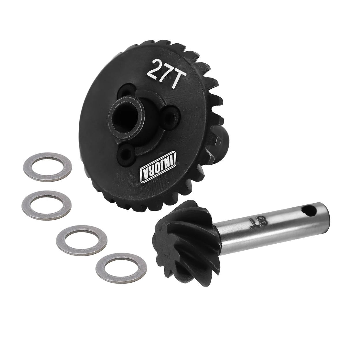 Pignons transmission INJORA pour SCX10 II III Pro 1/10 – présentation produit