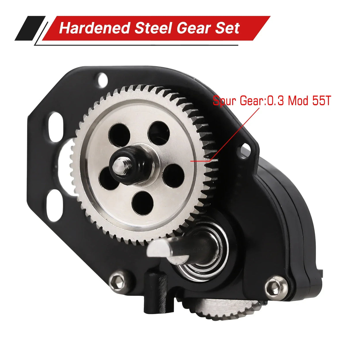 Transmission complète INJORA aluminium SCX24 – autre vue du produit