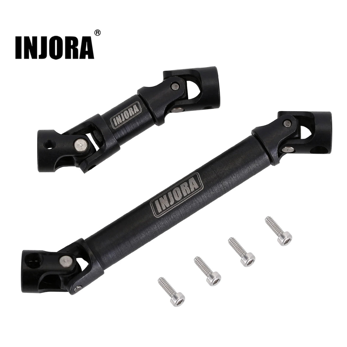 Arbres de transmission centraux acier INJORA pour SCX24 Deadbolt GX470